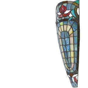 LongHuiJing-candelabro de pared, luz clásica artesanal, <span class=keywords><strong>2</strong></span> luces, 12 pulgadas, bronce - Product Image 1