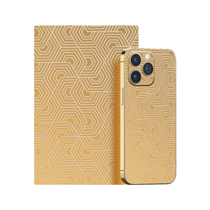 Nouveau design populaire – Autocollant de protection doré pour téléphone portable <span class=keywords><strong>iPhone</strong></span> 12 11 Pro Max X <span class=keywords><strong>Xr</strong></span> - Product Image 2