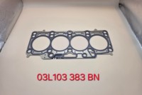 Gioăng đầu xy-lanh chất liệu MLS cao cấp mới 03L103383BN dành cho VW Golf VI Jetta 1.6 2.0 TDI 1.63mm 2 lỗ, bảo hành 1 năm