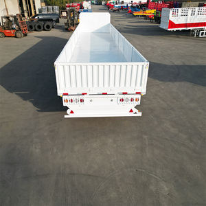 High Capacity Cargo <strong>Transport</strong> with Reinforced 3 4 5 Axles 60 80 Ton Mechanical Suspension Cargo Trailer Side Wall Semi Trailer - Product Image 6