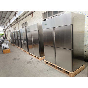 業務用ステンレス製縦型厨房自動霜取り機能付き冷蔵庫・冷凍庫（二重温度） - Product Image 1