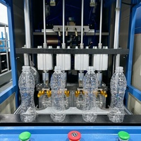Bonne Qualité Semi Automatique Étirer Soufflage Machine De Soufflage De Bouteilles En Plastique 20 Litres Bouteille Soufflage Machine Souffleur D'animal Familier