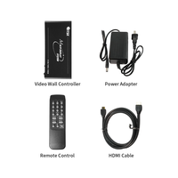 Contrôleur de mur vidéo 4K BIT-VWC-4K60-104 1 entrée 4 sorties HDMI 2.0 Prise en charge de la fusion 1x4 4x1 2x2 avec 180 °   Rotation Plug and Play