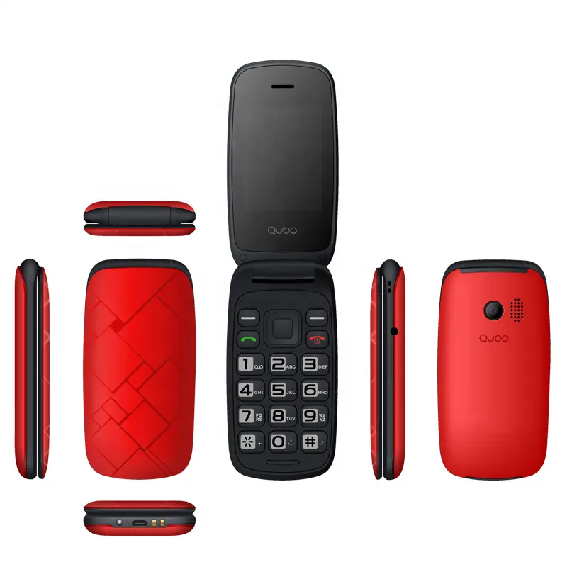 Feature Phone with Mp3 Playback Function Old Mobile Phone Flip Phone