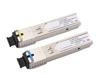 Module émetteur-récepteur optique SFP 1.25G 20km à fibre unique à port SC Émetteurs-récepteurs à fibre optique 1310/1550nm Fabricant OEM