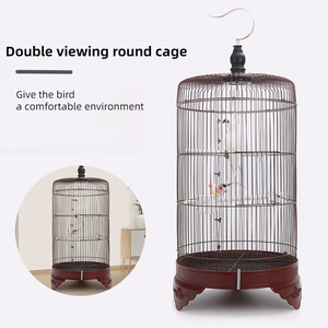 Nouvelle conception en gros : Grande volière carrée pliable en métal pour canaris - Product Image 2