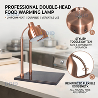 Lampe chauffante infrarouge pour aliments, équipement de service pour restaurants et hôtels, chauffe-plats pour buffet