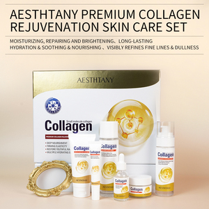 Ensemble de soins de la peau hydratants au collagène, soin du <span class=keywords><strong>visage</strong></span>, anti-rides, crème hydratante, ensemble pour femmes, salon - Product Image 2