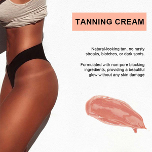 Baume de bronzage pour le <span class=keywords><strong>visage</strong></span> et le corps fourni par l'usine Produit de bronzage Crème de bronzage végétalienne naturelle - Product Image 5
