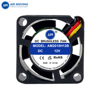 Ventilateurs DC AM2010H12B 20x20x10mm 18000RPM 5V 12V Haute Vitesse 2010 Ventilateur de Refroidissement DC