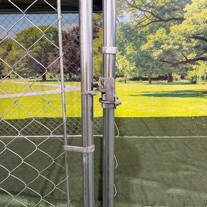 대형 아연 도금 강철 용접 메쉬 개집 및 야외 케이지 (높이 2m, 방수 및 조립 간편) - Product Image 2