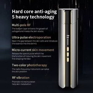 מיני מכשיר לחיטוב פנים מיקרו זרם מכשיר מקצועי להרמת פנים ציוד לעיסוי עיניים - Product Image 3
