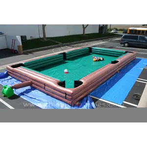 Factory Bespoke Interactive Soccer Inflatable Billiard Game For Adults N Kids