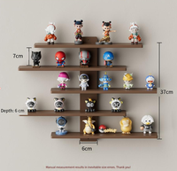 Étagère murale de rangement pour objets décoratifs, porte-documents mural, pièces décoratives, étagère pour figurines de poupées, boîte édition limitée