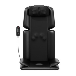 Massage Cushion Full Body Automatic Kneading Neck Waist Back Relief With Remote Control Plug In Carbon Black - Product Image 1