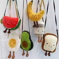 Sac à bandoulière en peluche EZBABY Ours, avec fermeture éclair, en matériau court rembourré d'éponge, 31-50cm, accessoire de mode pour jeunes femmes, sac anti-poussière