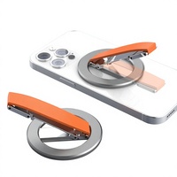 Support de téléphone portable rotatif en alliage d'aluminium, modèle explosif, hauteur réglable, design portable, pour bureau/table.