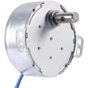 มอเตอร์ซิงโครนัสสีน้ำเงินแบบ Naive ขนาด 42 มม. 5-6 รอบต่อนาที 100-127V AC เฟสเดียว แบบติดตั้งบนแผง สำหรับงานโมเดลหรือโครงการโรงเรียน - Product Image 4