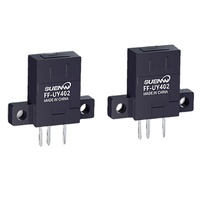 Sensor Fotoeléctrico Óptico con Ranura de 5 mm, Tipo Reflectante FF-UY302, Sensor Infrarrojo Micro Ranurado