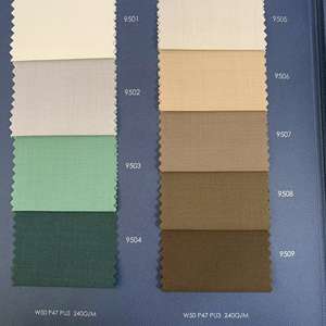 240 g/m 50% 울 47% 폴리 에스테르 3PU 고품질 호주 메리노 울 최악의 정장 원단 - Product Image 1