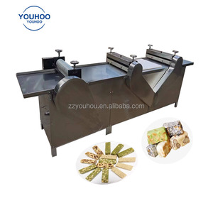 Máquina Cortadora automática de pudín de <span class=keywords><strong>arroz</strong></span>, máquina cortadora de laminación frágil de maní, barra de aperitivos de semillas de sésamo - Product Image 3