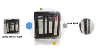 Ventana Americana de Aluminio Impermeable con Doble Vidrio, Ventana Corredera de Una o Dos Hojas