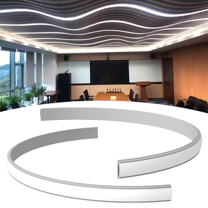 KC Aluminum Led <strong>Profile</strong> V <strong>Profile</strong> Aluminum <strong>Alu</strong> Channel Corner Round Angle Bar Case Aluminum <strong>Profile</strong> for Led Strip Cabinet - Product Image 1