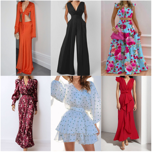 Vestido hasta el suelo elegante para mujer al por mayor bata nueva Casual estampado Tie-Dye gasa antiestática frente Natural para verano otoño - Product Image 3