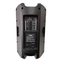 Système audio en direct professionnel OEM Nouveau 15 pouces en plastique actif gamme complète DSP PA Enceinte Boîte 4 canaux