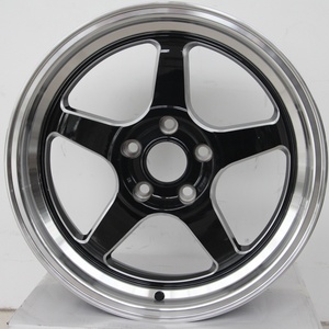 Jantes en alliage Jy Mags 4x100, jantes à lettres fraîchement usinées, 17 pouces, 4 trous, lèvre profonde, jantes en alliage pour voiture, jantes en alliage pour voiture de tourisme - Product Image 3