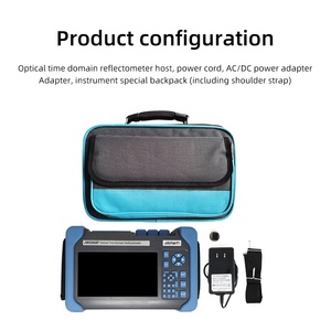 Chất lượng cao 7 inch màn hình cảm ứng OTDR SM/mm 1310/1550nm đa chức năng thời gian miền reflectometer GSM/GPRS/TCP hỗ trợ cho FTTx - Product Image 4
