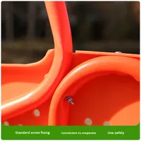 Mur d'entraînement de football avec base en PVC et PP, fonction de simulation, couleurs orange/vert, fabriqué dans le Zhejiang