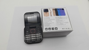 Nouveau téléphone portable pliable mini I16 Pro, radio FM, 2 cartes SIM, GSM, téléphone mobile pour personnes âgées, débloqué - Product Image 5