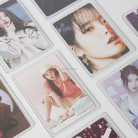 Personnalisable Premium Clear Toploader B8 Taille Photocard Toploader Porte-cartes 65x93 91x64mm