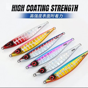 Jiggingpro Leurre de pêche lent lumineux 40g 60g 80g 100g Pêche en mer en plein air Gabarit en métal pour <span class=keywords><strong>Kingfish</strong></span> pour le lancer de <span class=keywords><strong>Kingfish</strong></span> - Product Image 2