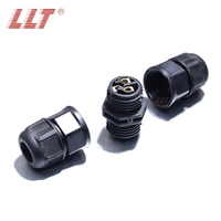 Fil de vis d'alimentation Lilutong 3 broches L16 IP68 connecteur électrique LED étanche