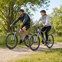 Vélo de montagne pour adultes, cadre en alliage d'aluminium de 27,5 pouces, frein à disque hydraulique, vélo de montagne avec fourche à suspension avant