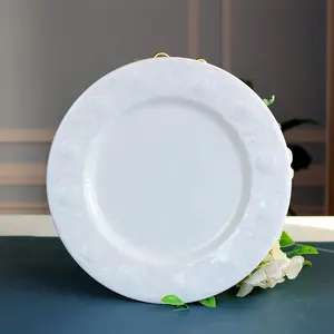 other tableware china supplier white wholesale ceramic bone china plates set restaurant dinner set for wedding