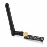 Émetteur-récepteur RF, module sans fil 2,4 G, NRF24L01+PA+LNA, portée de 1100 m, longue distance avec antenne