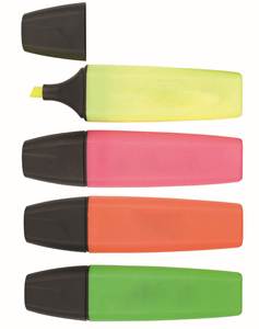 Marqueur surligneur scolaire à encre fluorescente de petite taille pour enfants, pointe oblique en plastique, cadeau en vrac - Product Image 4