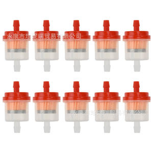 Filtro de Combustible para Motocicleta Kymco, 6mm, Copa Roja con Imán, Universal, Pieza de Reparación para el Compartimento del Motor, FU010 - Product Image 3