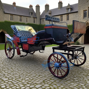 Calèche électrique de luxe classique royale européenne personnalisée blanche haut de gamme pour le tourisme - Product Image 2