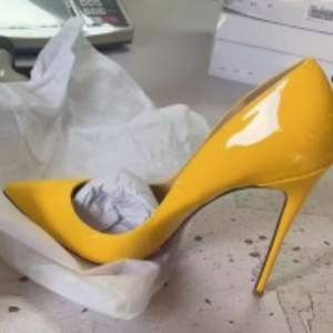 Nouvelle Arrivée Européenne et Américaine : Escarpins Sexy à Bout Pointu de 12 cm avec Strass, Grande Taille, Idéals pour Soirées et Clubs, Vente en Gros (Dropshipping) - Product Image 4