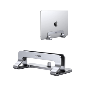 UGREEN LP258 Adjustable Desktop <b>Stand</b> Metal Holder <b>for</b> PC Phone & MacBook Pro/Air Vertical Table Dock <b>for</b> Desk Use - Product Image 1
