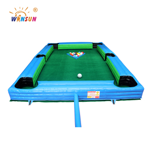 Terrain de snooker gonflable commercial WINSUN, terrain de snooker gonflable pour sports, parcours d'obstacles gonflable - Product Image 2
