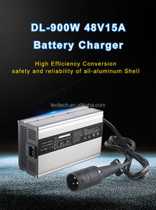 DL900 16S 51.2V 50Ah LiFePO4 15S 53V 54.6V 54V 57.6V 58.4V 58.8V <span class=keywords><strong>48V</strong></span> 50.4V 15A格納式ケーブル付きLFPリチウム充電器 - Product Image 6