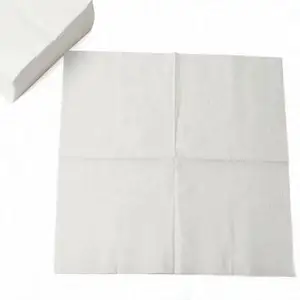 Personnalisation des mouchoirs de table de restaurant Serviettes de restaurant 1 pli Papier doux de qualité supérieure 30cm Biodégradable Imprimable Plié