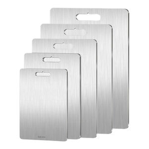<span class=keywords><strong>Tabla</strong></span> de <span class=keywords><strong>Cortar</strong></span> de Titanio Puro 100% Resistente a los Arañazos de Grado Alimenticio, Doble Cara, para Cocina - Product Image 6