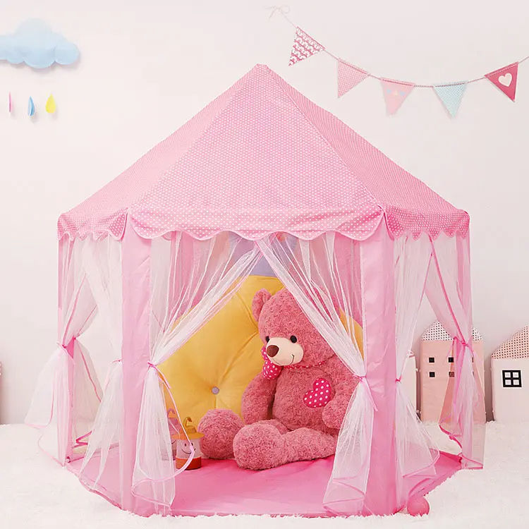 High Quality Hexagon Kids Bed Tent House Children Tent Play House