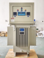 Estabilizador de Voltaje Trifásico de 380v/400v, Regulador de Voltaje Sumergido en Aceite de 300kva/500kva/600kva con Derivación Manual